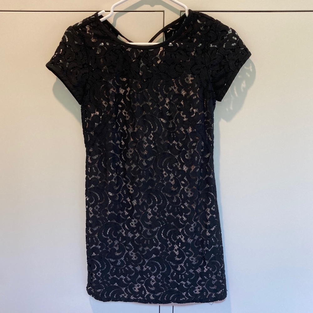 Ann Taylor Loft Lace Dress 00P